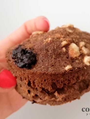 Magdalenas de chocolate